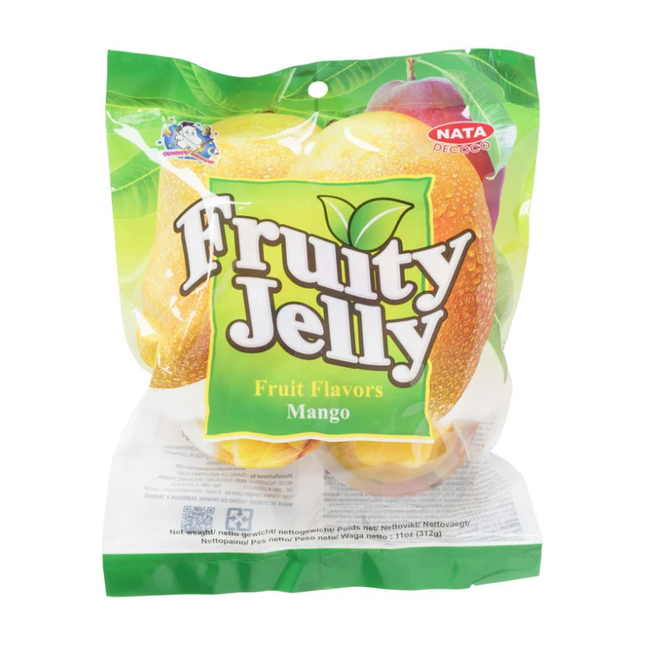 Fruity Jelly Mango con Nata de Coco Snack Gelatina alla Frutta 312 g