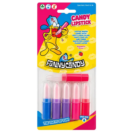 Lustiger Lippenstift-Lutscher – Lippenstiftförmiges Bonbon 30 g