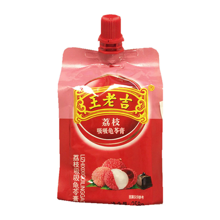 Gelatina alla Litchi in Pouch Drink 250 g