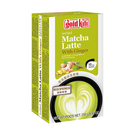 Gold Kili Instant Matcha Latte With Ginger 250 g