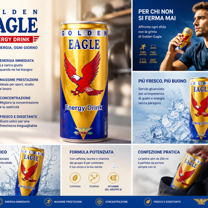 Golden Eagle Energy Drink – Energy Drink (250 ml)