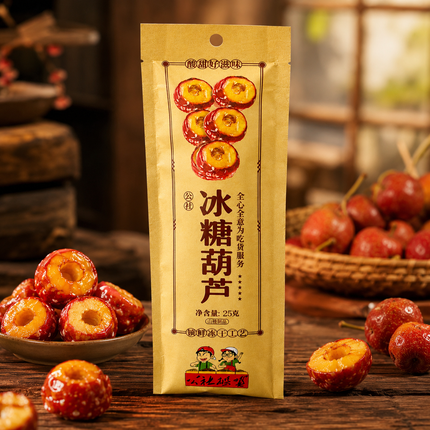 Gong She Lian Meng Bingtanghulu Liofilizzato al Biancospino – 25 g
