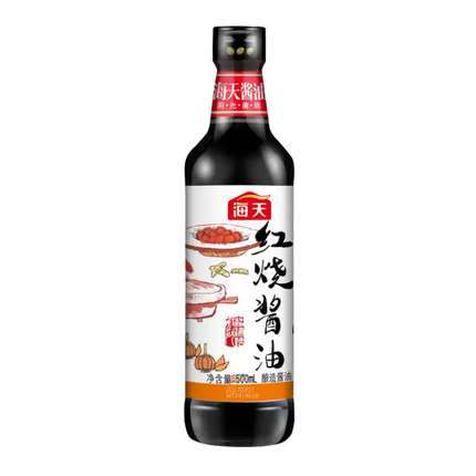 Haday Dark Soy Sauce for Red Cooking – Salsa di Soia Scura per Brasati 500 ml