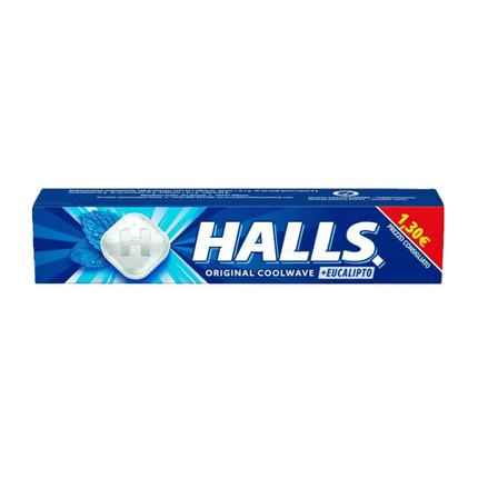 Halls Original Coolwave + Eucalipto 32g