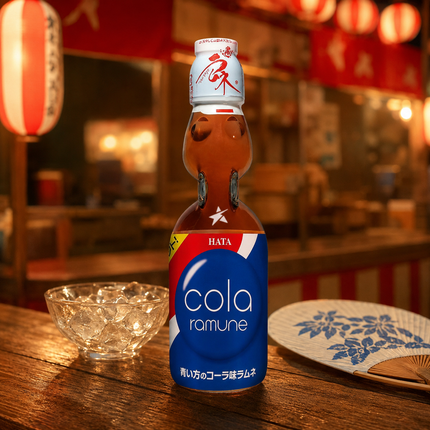 Hata Kosen Ramune Gusto Cola – Bevanda Giapponese 200 ml