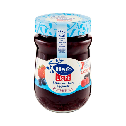 Hero Light Waldfruchtkonfitüre ohne Zuckerzusatz 280 g
