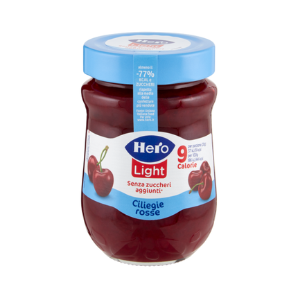 Hero Light Confettura di Ciliegie Rosse Senza Zuccheri Aggiunti 280 g