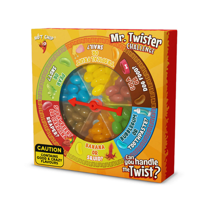 Hot Chip Mr. Twister Challenge – Jelly Beans dai Gusti Misteriosi (120g)