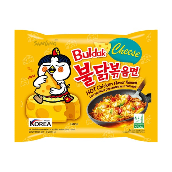 Samyang Buldak Cheese Hot Chicken Ramen 140g