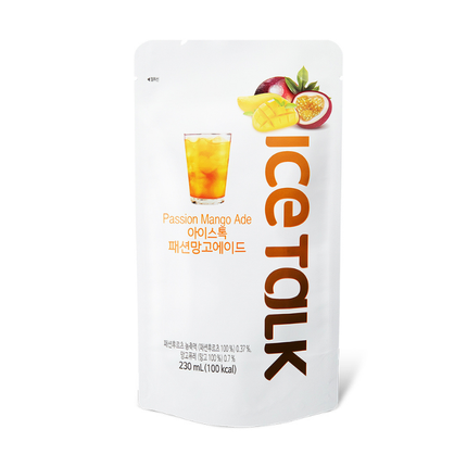 Ice Talk Passion Mango Ade 230ml – Koreanisches Getränk mit Mango und Passionsfrucht