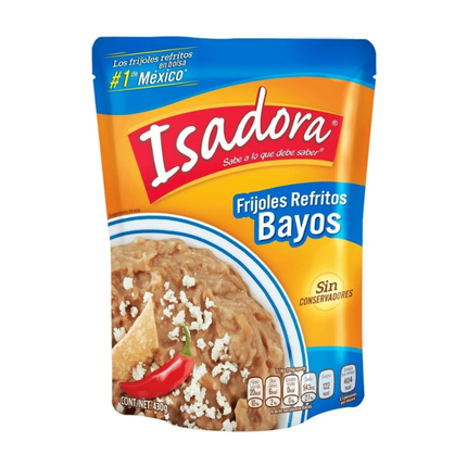 Isadora Frijoles Refritos Bayos Fagioli Bayo Rifritti 430 g