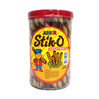 Junior Stik-O Chocolate Wafer Stick 380g – Wafer Arrotolati al Cioccolato