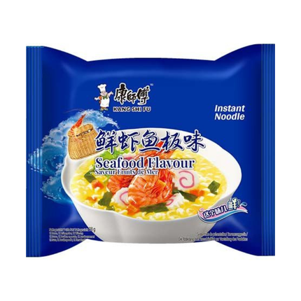 Kang Shi Fu Seafood Flavour Instant Noodle 98 g – Noodles Istantanei ai Frutti di Mare