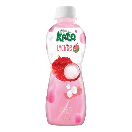 Kato Litschi-Getränk mit Nata de Coco 320 ml