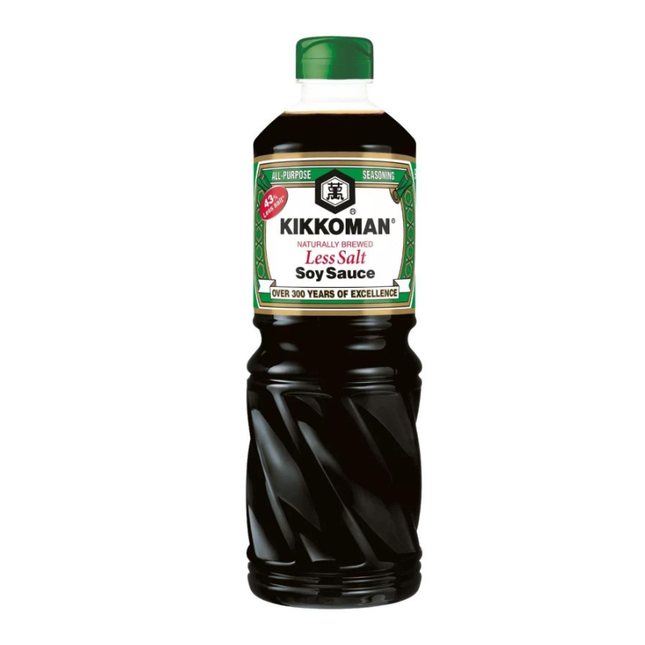 Kikkoman Less Salt Soy Sauce 975ml