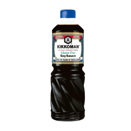 Kikkoman Tamari Salsa di Soia Senza Glutine 1L – Naturally Brewed Gluten Free Soy Sauce
