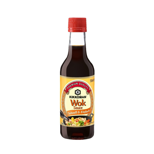 Kikkoman Wok Sauce 250ml – Sauce für Wok und asiatische Gerichte