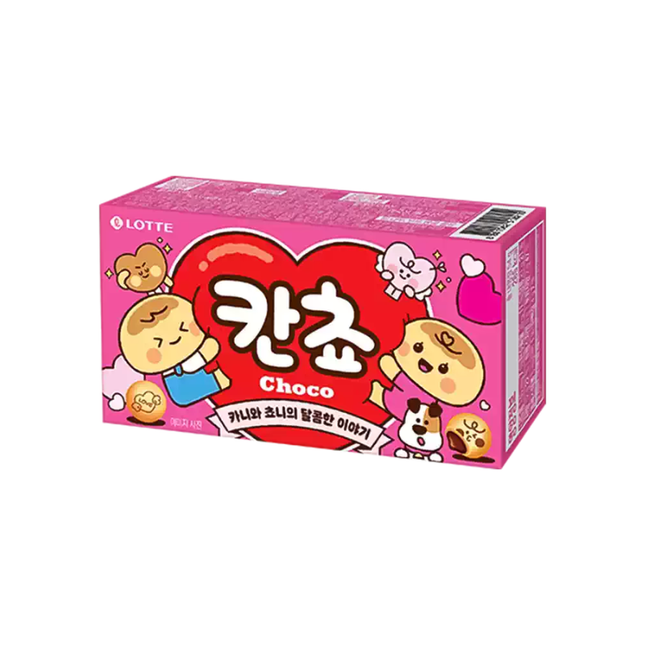 Lotte Kancho Schokoladenkekse gefüllt mit Schokolade 54 g