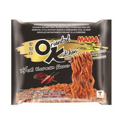 MAMA Oriental Kitchen Hot Korean Flavour – Noodles Istantanei Piccanti 85 g