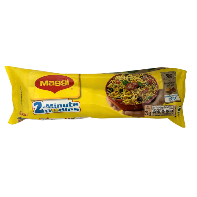 Maggi 2-Minute Noodles Masala – Noodles Istantanei al Masala 560 g