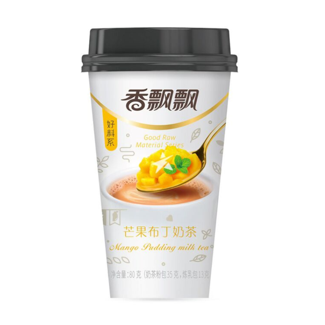 Mango Pudding Milk Tea Bevanda Istantanea in Tazza 80g