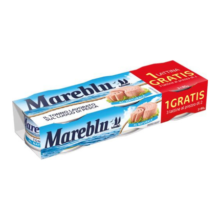 Mareblu Tonno al Naturale 3x80g