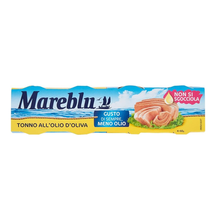 Mareblu Thun in Olivenöl 4 x 60 g