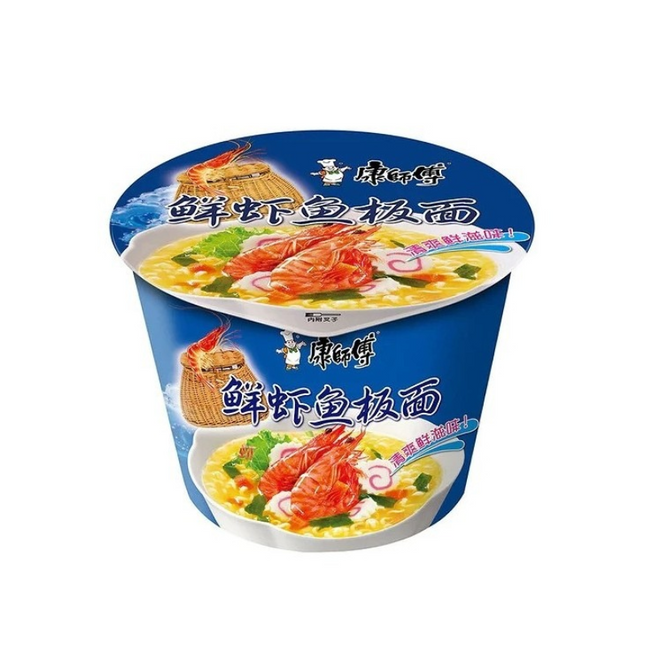 Master Kong Instant Shrimp and Fish Cake Noodles 101 g