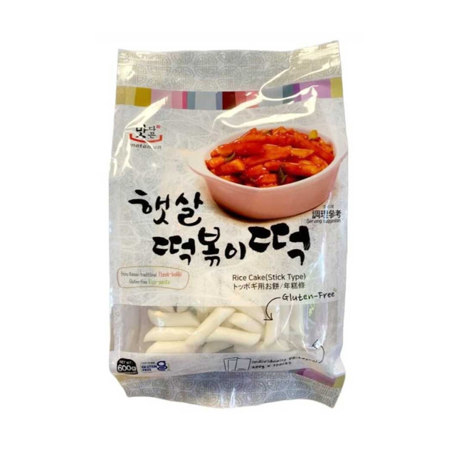 Matamun Tteokbokki Rice Cake Stick Type 600 g – Gnocchi di Riso Coreani Senza Glutine