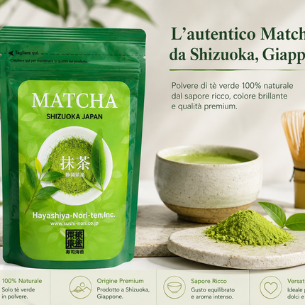 Matcha Shizuoka Japan – Japanischer Matcha Grüntee Pulver 100g