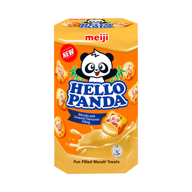 Meiji Hello Panda Caramel Biscuit 50 g