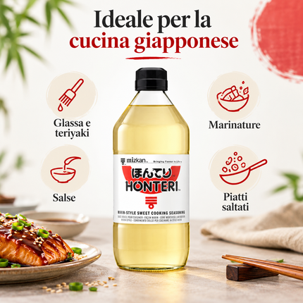 Mizkan Honteri – Würzmittel zum Kochen, 275 ml