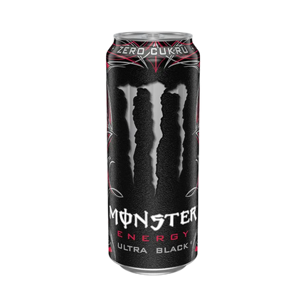 Monster Energy Ultra Black Zero Sugar (500 ml)