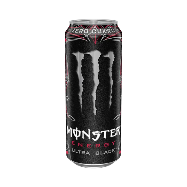 Monster Energy Ultra Black Zero Sugar (500 ml)