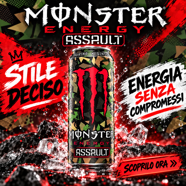 魔爪能量饮料 Assault 500 毫升