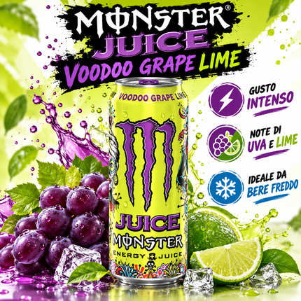 Monster Energy Juice Voodoo Grape 473 ml