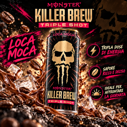 Monster Energy – Killer Loca Moca – 444 ml
