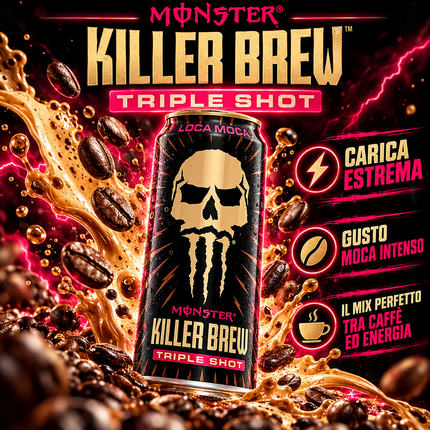 Monster Energy – Killer Loca Moca – 444 ml