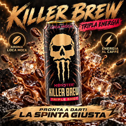 Monster Energy – Killer Loca Moca – 444 ml