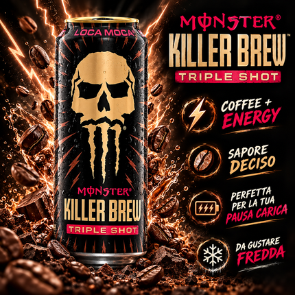 Monster Energy – Killer Loca Moca – 444 ml