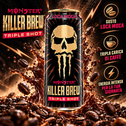 Monster Energy – Killer Loca Moca – 444 ml