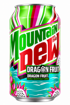Mountain Dew Dragon Fruit – Erfrischungsgetränk mit Drachenfruchtgeschmack 355 ml
