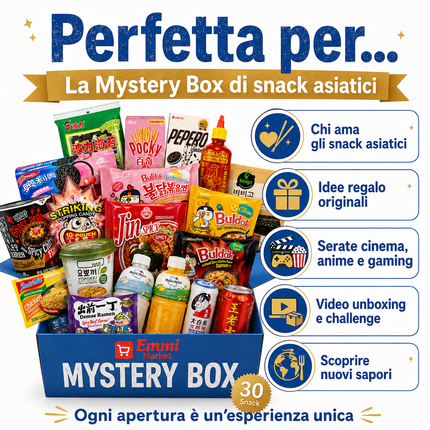 Mystery Box Asiatische Snacks 30 Stück – Überraschungsbox