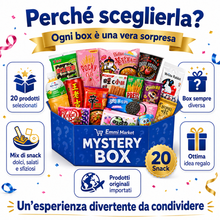 Asian Snack Mystery Box - 20 Surprise Asian Snacks