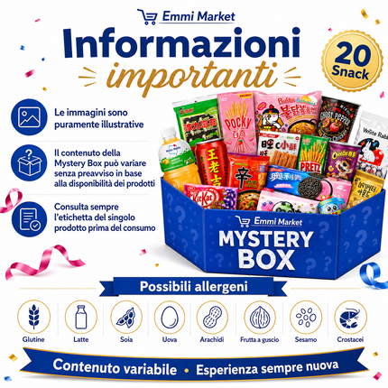 Asian Snack Mystery Box - 20 Surprise Asian Snacks