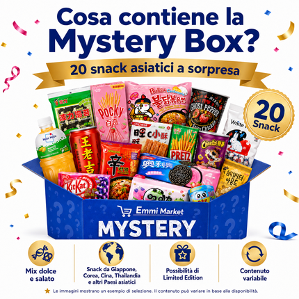 Asian Snack Mystery Box - 20 Surprise Asian Snacks