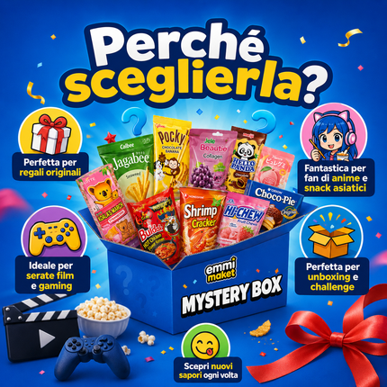 Mystery Box Asiatische Snacks – 10 Überraschungs-Snacks