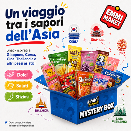 Mystery Box Asiatische Snacks – 10 Überraschungs-Snacks