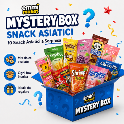 Mystery Box Asiatische Snacks – 10 Überraschungs-Snacks
