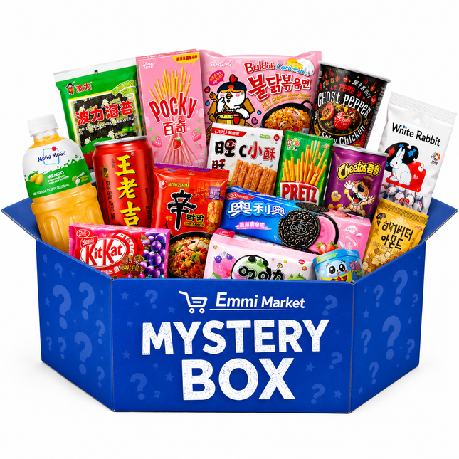 Mystery Box Asiatische Snacks – 20 Überraschungs-Snacks aus Asien